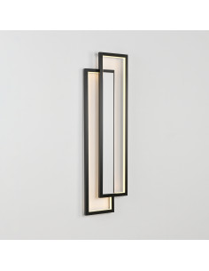 Lampa ścienna SYMMETRY LED 100 cm - nowoczesne oświetlenie z ciepłym światłem do sypialni 2