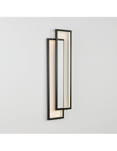 Lampa ścienna SYMMETRY LED 100 cm - nowoczesne oświetlenie z ciepłym światłem do sypialni