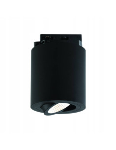 Spot Rullo Nero Track GU10 - Minimalistyczna Lampa Punktowa w Matowym Czarze do Nowoczesnych Wnętrz