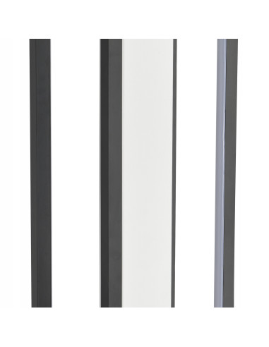 Lampa ścienna SYMMETRY LED 100 cm - nowoczesne oświetlenie z ciepłym światłem do sypialni