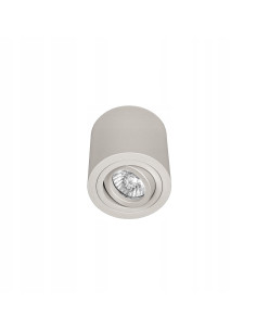 Lampa sufitowa Rullo Toupe – nowoczesny kremowy spot owalny w stylu minimalistycznym do eleganckich wnętrz 2