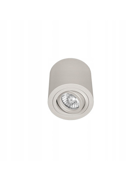 Lampa sufitowa Rullo Toupe – nowoczesny kremowy spot owalny w stylu minimalistycznym do eleganckich wnętrz