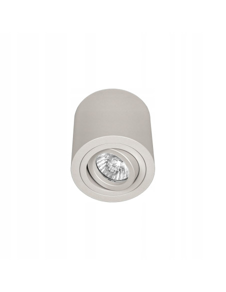 Lampa sufitowa Rullo Toupe – nowoczesny kremowy spot owalny w stylu minimalistycznym do eleganckich wnętrz