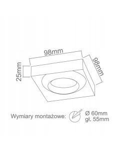 Lampa sufitowa Astro Cromo - Nowoczesna kwadratowa oprawa LED w chromowanym wykończeniu do eleganckich wnętrz. 2