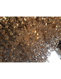 Luksusowy plafon kryształowy Venti P-E 1154/4 ze zdalnym sterowaniem, idealny do eleganckich wnętrz i sal weselnych 2