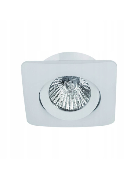 Reflektor sufitowy GU10 Bello Bianco - nowoczesne oczko wpuszczane, energooszczędne, białe, minimalistyczne.