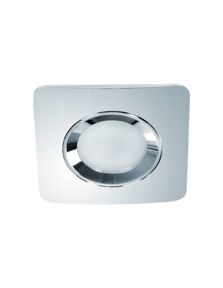 Lampa sufitowa Bello IP44, chromowana, nowoczesna, idealna do łazienek, GU10, elegancka i funkcjonalna.