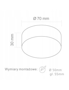 Lampa Sufitowa Bola - Elegancka, Minimalistyczna, Biała Lampka LED w Okrągłym Kształcie do Wnętrz i Jadalni 2