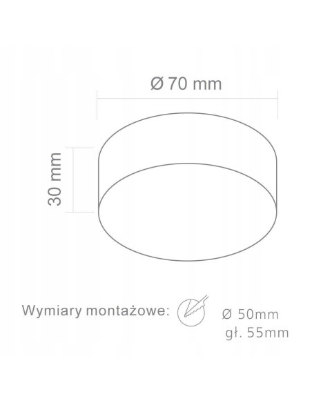 Lampa Sufitowa Bola - Elegancka, Minimalistyczna, Biała Lampka LED w Okrągłym Kształcie do Wnętrz i Jadalni
