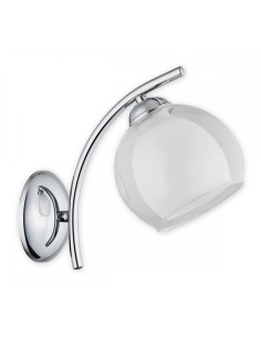 Kinkiet Altea - eleganckie oświetlenie ścienne w chromie, nowoczesny design do sypialni i biura, E27, wysokiej jakości.