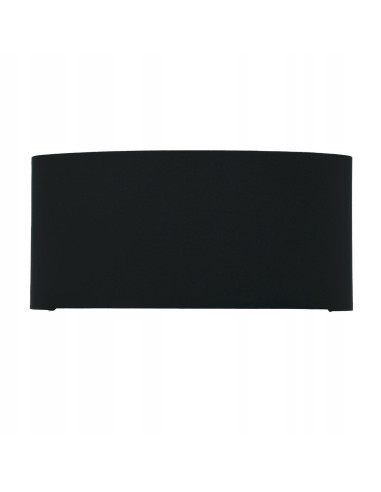 Nowoczesny kinkiet LED IP54, czarny, 6W, 4000K - eleganckie oświetlenie ogrodowe z efektem górnego i dolnego światła