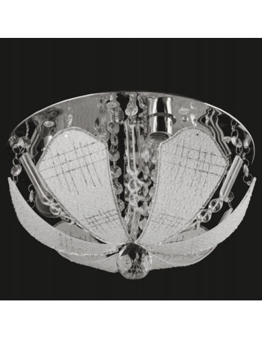 Plafon Szklany Meduza P-Y 0759/8 – Nowoczesne Oświetlenie E14 z Regulacją Światła do Korytarza w Stylu Eleganckim