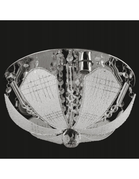 Plafon Szklany Meduza P-Y 0759/8 – Nowoczesne Oświetlenie E14 z Regulacją Światła do Korytarza w Stylu Eleganckim