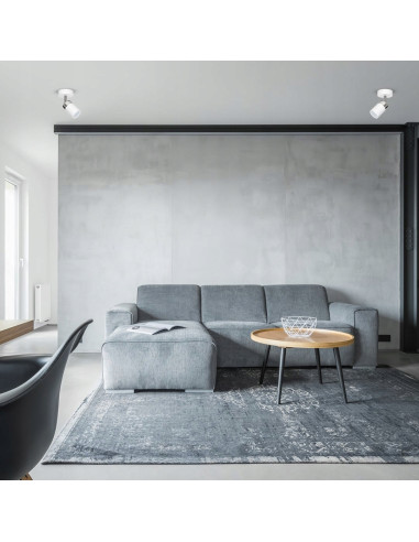 Lampa reflektorowa JOKER - elegancki, biały punkt świetlny do nowoczesnych wnętrz, idealna do kuchni i salonu