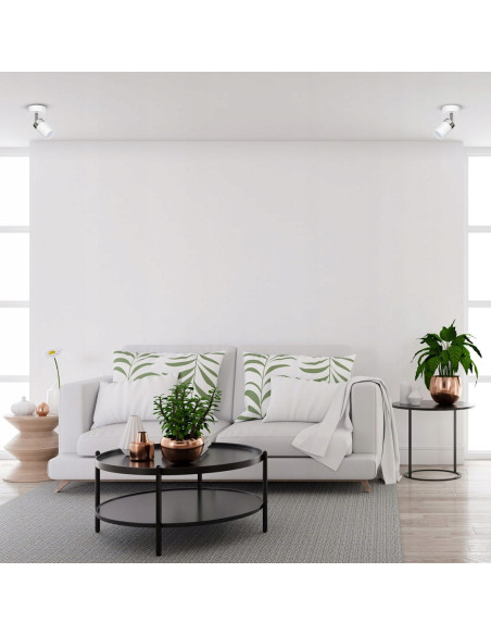 Lampa reflektorowa JOKER - elegancki, biały punkt świetlny do nowoczesnych wnętrz, idealna do kuchni i salonu