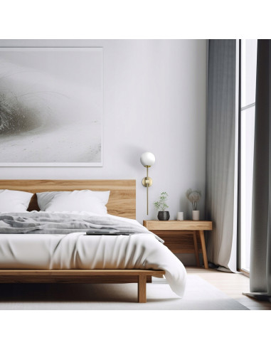 Złoty kinkiet łazienkowy Piruleta – nowoczesny i elegancki element dekoracyjny z mlecznym kloszem