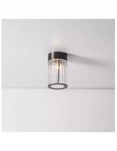 Lampa sufitowa ARIA tytanowa, nowoczesna, okrągła oprawa oświetleniowa do przedpokoju i korytarza 2