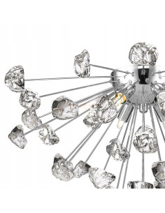 Elegancka lampa sufitowa STAR G9 z szklanymi akcentami - nowoczesny plafon do stylowych wnętrz 2