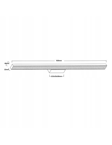 Kinkiet łazienkowy Light Prestige Aqua 92 cm, regulowana barwa światła, minimalistyczny design, biały metal, IP44