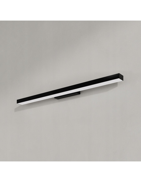 Kinkiet LED Aqua Black IP44 - Nowoczesne oświetlenie łazienkowe z regulacją barwy światła 3000K-6000K