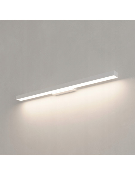Nowoczesny kinkiet łazienkowy Aqua LED 66,5 cm, regulowana barwa światła, wodoodporny, biały, Light Prestige