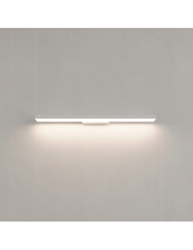 Nowoczesny kinkiet łazienkowy Aqua LED 66,5 cm, regulowana barwa światła, wodoodporny, biały, Light Prestige