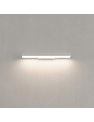 Kinkiet łazienkowy LED Aqua IP44 - biały, regulacja barwy światła, minimalistyczny design do nowoczesnych wnętrz