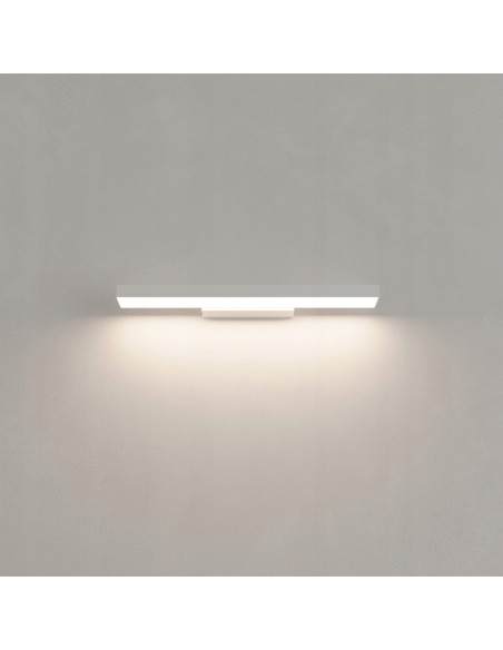 Kinkiet łazienkowy LED Aqua IP44 - biały, regulacja barwy światła, minimalistyczny design do nowoczesnych wnętrz