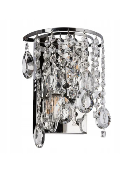 Lampa Kryształowa VEN z Klejnotami E27 - Elegancka Dekoracja do Sal Bankietowych i Wnętrz Luksusowych