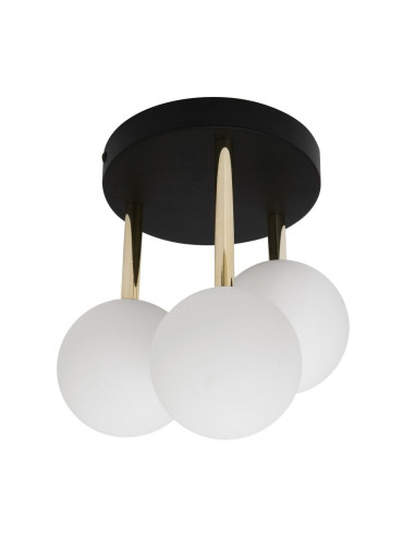 Lampa wisząca ALI G9 z trzema kulistymi światłami – nowoczesny akcent do eleganckich wnętrz