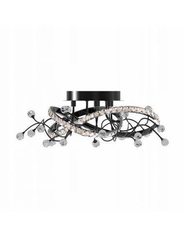 Lampa sufitowa LED MAIA – nowoczesny plafon o unikatowym kształcie do eleganckich wnętrz, idealna do jadalni i salonu