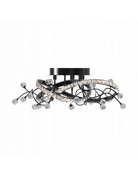 Lampa sufitowa LED MAIA – nowoczesny plafon o unikatowym kształcie do eleganckich wnętrz, idealna do jadalni i salonu