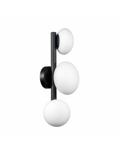 Nowoczesny kinkiet OMI - eleganckie oświetlenie do hoteli i wnętrz, minimalistyczny design czarno-biały