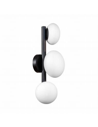 Nowoczesny kinkiet OMI - eleganckie oświetlenie do hoteli i wnętrz, minimalistyczny design czarno-biały