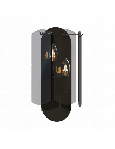 Lampa ścienna NIRA z przezroczystymi kloszami - elegancka dekoracja do nowoczesnych wnętrz od Zuma Line