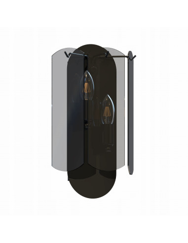 Lampa ścienna NIRA z przezroczystymi kloszami - elegancka dekoracja do nowoczesnych wnętrz od Zuma Line