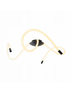 Nowoczesny plafon LED BALBO, elegancka lampa sufitowa z regulacją barwy światła do pokoju młodzieżowego