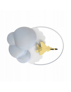 Lampa sufitowa dla dzieci FOCUS LED w kształcie samolotu - nowoczesny design od Zuma Line 2