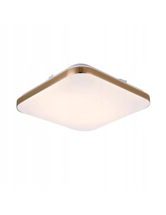 Elegancka lampa sufitowa Babilon LED w złotym wykończeniu - klasyczne oświetlenie do każdego wnętrza