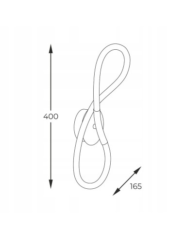 Kinkiet LED BALBO w czerni, 1400 lumenów – nowoczesne oświetlenie do biura i gabinetu z regulacją barwy światła