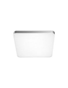 Plafon LED SIERRA w chromie, nowoczesna lampa sufitowa do biura i wnętrz komercyjnych, 40W, 2600 lumenów, 4000K