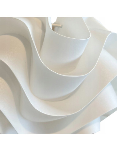 Lampa sufitowa SADA LED w stylu glamour - elegancki plafon z rzeźbionymi kloszami do salonu i holu