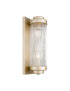 Lampa ścienna SERGIO w stylu glamour z obrotowym kloszem, złota elegancja do nowoczesnych wnętrz