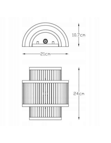 Kinkiet SERGIO w złotej ramie - elegancka lampa ścienna do salonu, stylowy detal dla nowoczesnych wnętrz.