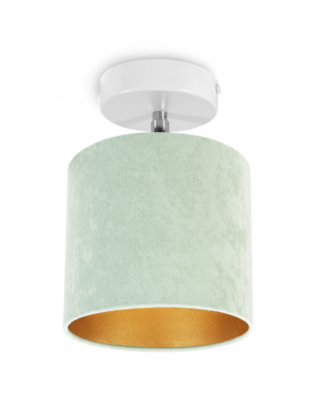 Lampa sufitowa MEDIOLAN - stylowe oświetlenie w kolorze oliwkowym, czarnym i białym do eleganckich wnętrz.