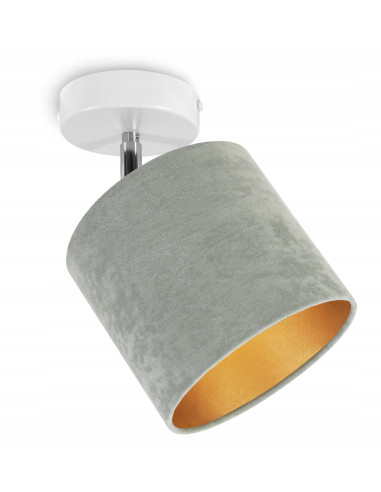 Lampa sufitowa MEDIOLAN - stylowe oświetlenie w kolorze oliwkowym, czarnym i białym do eleganckich wnętrz.