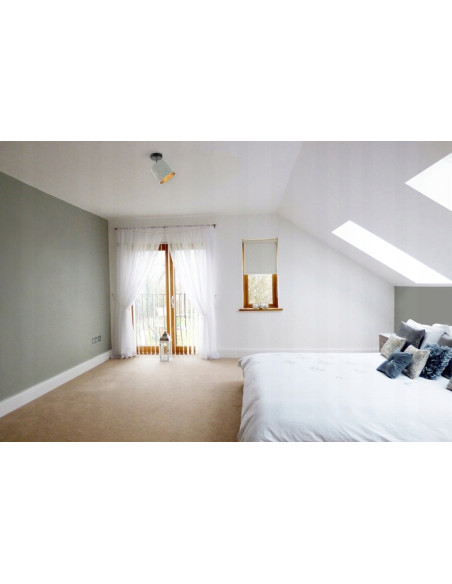 Lampa sufitowa MEDIOLAN - stylowe oświetlenie w kolorze oliwkowym, czarnym i białym do eleganckich wnętrz.