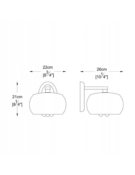 Elegancki kinkiet CRYSTAL z kryształowymi akcentami, szklany i metalowy, idealny do nowoczesnych wnętrz.