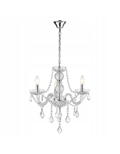 Luksusowy żyrandol Cristallo z kryształkami – elegancja i nowoczesność do każdego wnętrza