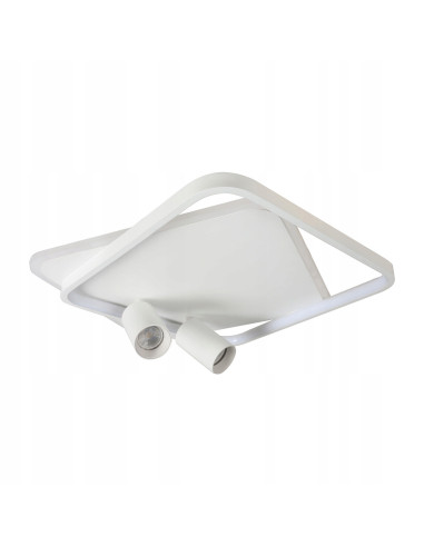 Plafon LED Parma – Nowoczesne Oświetlenie z Regulowanymi Reflektorami w Białym i Złotym Wykończeniu